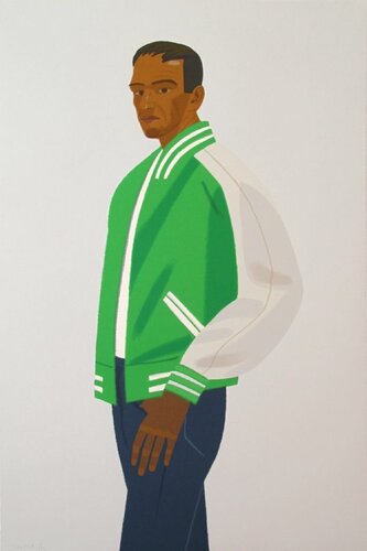 Green Jacket (from Alex & Ada portfolio) van Alex Katz, Afdruk te koop op Singulart