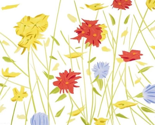 Wildflowers van Alex Katz, Afdruk te koop op Singulart