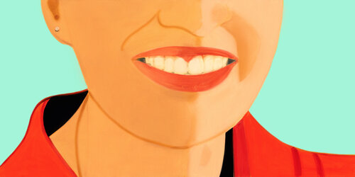 Alex Katz, Big Smile (Vivien) van Alex Katz, Afdruk te koop op Singulart