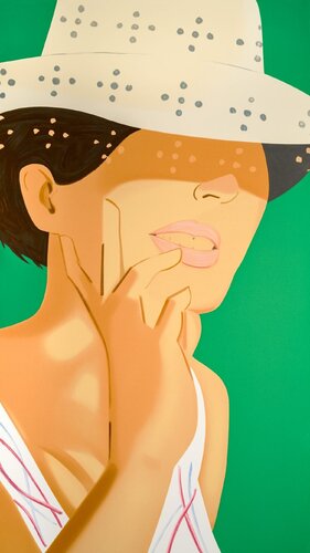 Straw Hat Vivien van Alex Katz, Afdruk te koop op Singulart