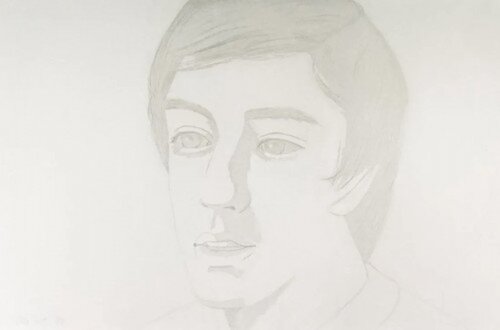 Vincent with Open Mouth van Alex Katz, Afdruk te koop op Singulart