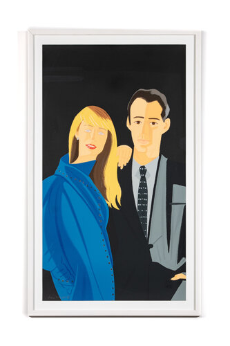 David Salle and Janet Leonard (from the portfolio 'Pas de Deux') van Alex Katz, Afdruk te koop op Singulart
