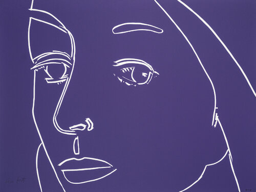 Ada (Purple) van Alex Katz, Afdruk te koop op Singulart