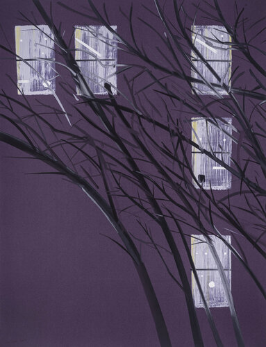 Purple Wind van Alex Katz, Afdruk te koop op Singulart