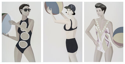 Chance Portfolio (Anne, Vivien and Darinka) van Alex Katz, Afdruk te koop op Singulart