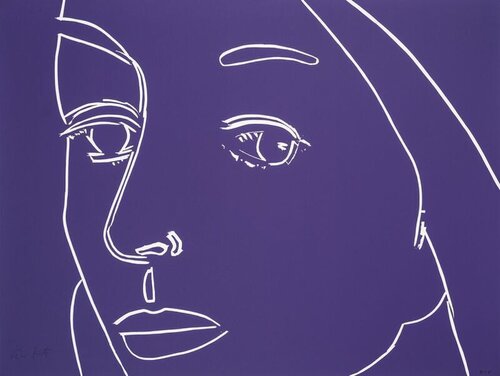 Ada (Purple) van Alex Katz, Afdruk te koop op Singulart