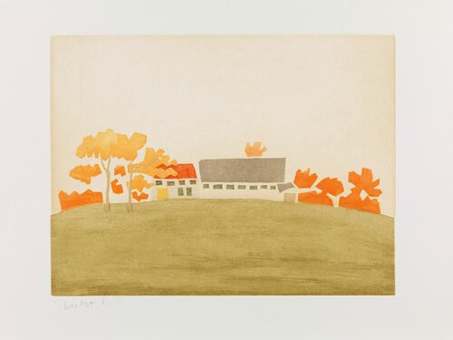 House and Barn van Alex Katz, Afdruk te koop op Singulart