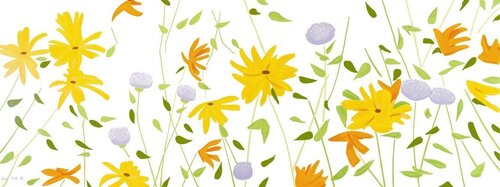 Summer Flowers van Alex Katz, Afdruk te koop op Singulart