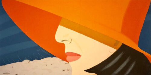 Orange Hat van Alex Katz, Afdruk te koop op Singulart