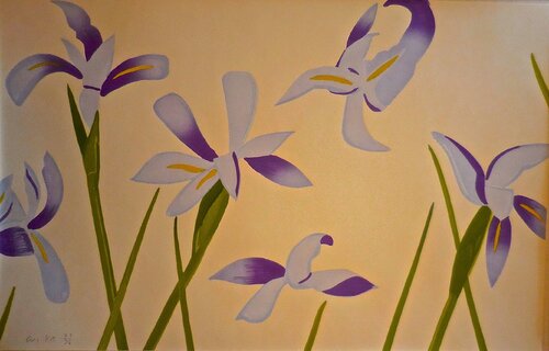 Blue Flags van Alex Katz, Afdruk te koop op Singulart