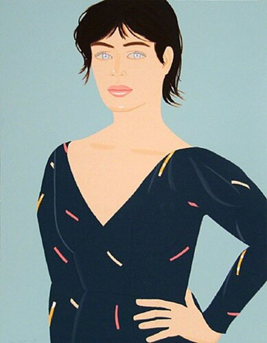 Grey Dress van Alex Katz, Afdruk te koop op Singulart