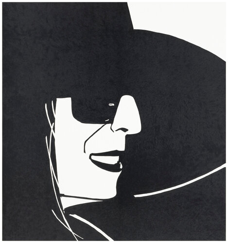 Large Black Hat Ada van Alex Katz, Afdruk te koop op Singulart