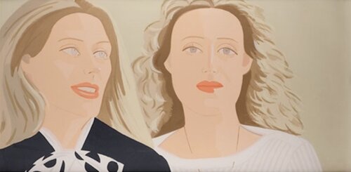 Julia and Alexandra van Alex Katz, Afdruk te koop op Singulart