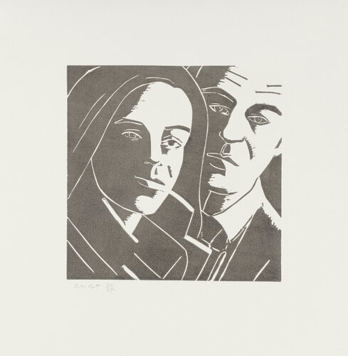 Ada and Alex (from A Tremor in the Morning) van Alex Katz, Afdruk te koop op Singulart