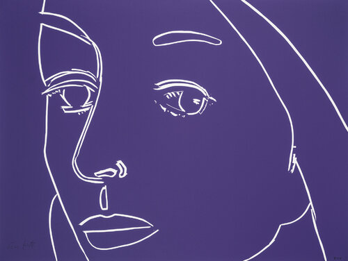 Ada (Purple) van Alex Katz, Afdruk te koop op Singulart