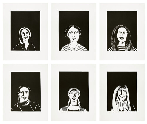 You Smile and the Angels Sing van Alex Katz, Afdruk te koop op Singulart
