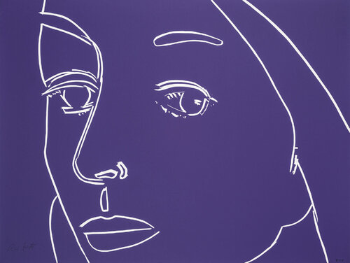 Ada (purple) van Alex Katz, Afdruk te koop op Singulart