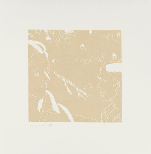 Rackstraw and Peggy (from a Tremor in the Morning) van Alex Katz, Afdruk te koop op Singulart