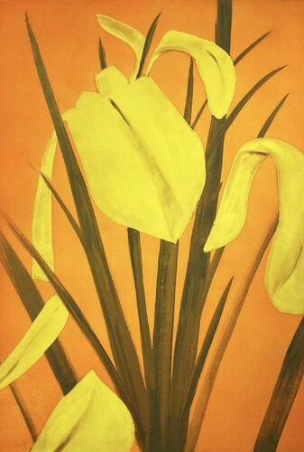 Yellow Flags 4 van Alex Katz, Afdruk te koop op Singulart