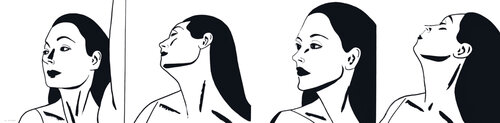 Laura x4 van Alex Katz, Afdruk te koop op Singulart