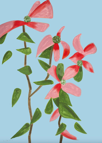 Red Dogwood 2 van Alex Katz, Afdruk te koop op Singulart