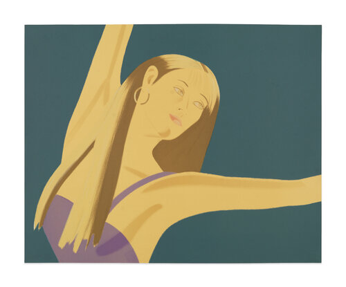 Night: William Dunas Dancers No. 4 van Alex Katz, Afdruk te koop op Singulart