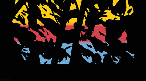 Sunset 3 van Alex Katz, Afdruk te koop op Singulart