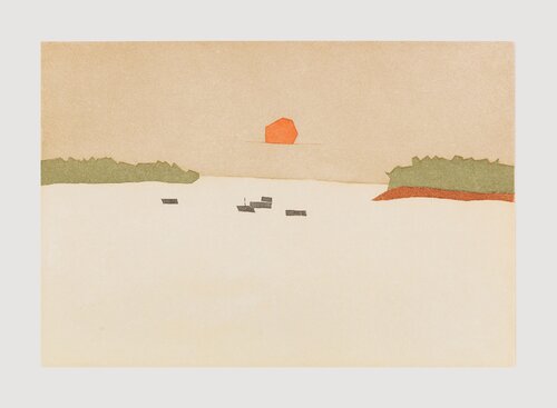 Sunset Cove van Alex Katz, Afdruk te koop op Singulart