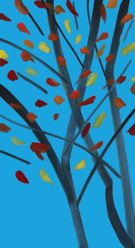 Autumn 4 van Alex Katz, Afdruk te koop op Singulart