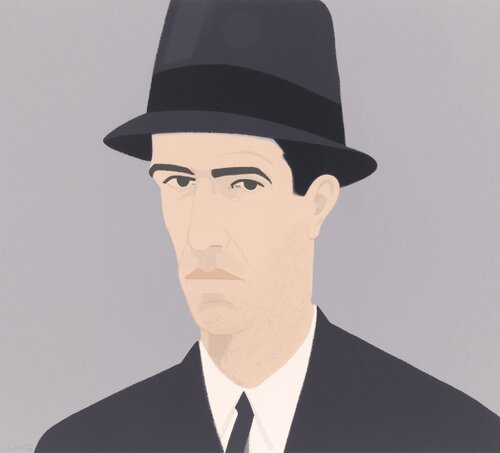 Self Portrait (Passing) [SCHRÖDER 242] van Alex Katz, Afdruk te koop op Singulart