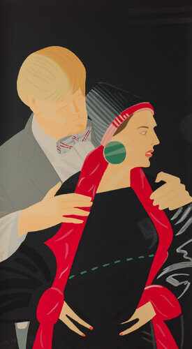 Pas de Deux V (Red Grooms and Liz Ross) van Alex Katz, Afdruk te koop op Singulart