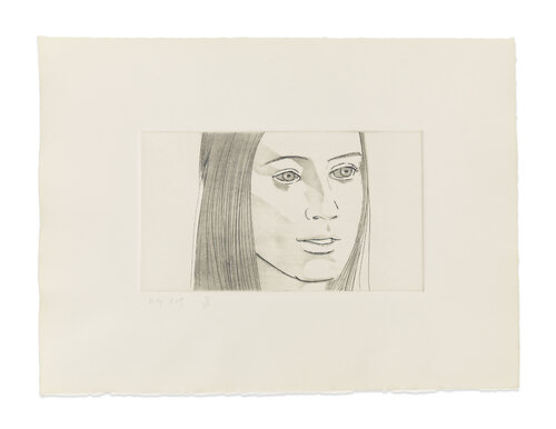 June Ekman's Class: Mary van Alex Katz, Afdruk te koop op Singulart