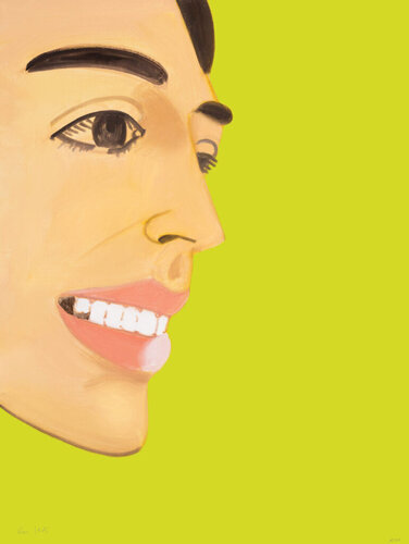 Vivien on Green van Alex Katz, Afdruk te koop op Singulart