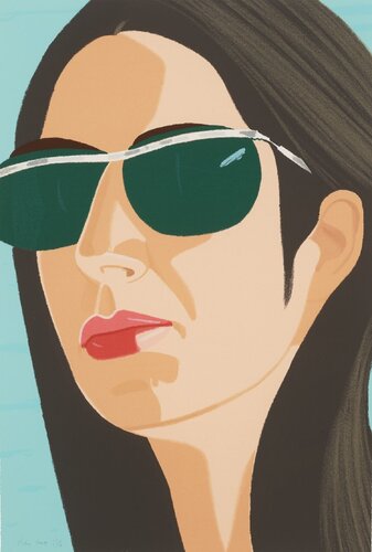 Ada with Sunglasses (from Alex and Ada, the 1960's to the 1980's) van Alex Katz, Afdruk te koop op Singulart