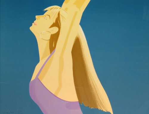 Night: William Dunas Dance 3 (Pamela) di Alex Katz, Stampa in vendita su Singulart