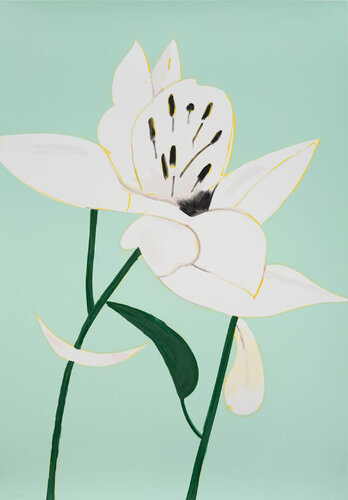 White Lilies 4 di Alex Katz, Stampa in vendita su Singulart