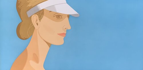 White Visor by Alex Katz, Print for Sale on Singulart