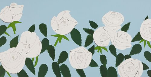 White Roses van Alex Katz, Afdruk te koop op Singulart