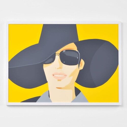 Vivien in Black Hat van Alex Katz, Afdruk te koop op Singulart