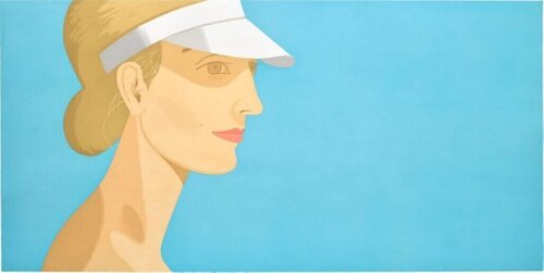 White Visor van Alex Katz, Afdruk te koop op Singulart