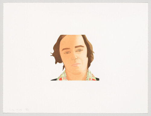 Bill Zavatsky van Alex Katz, Afdruk te koop op Singulart