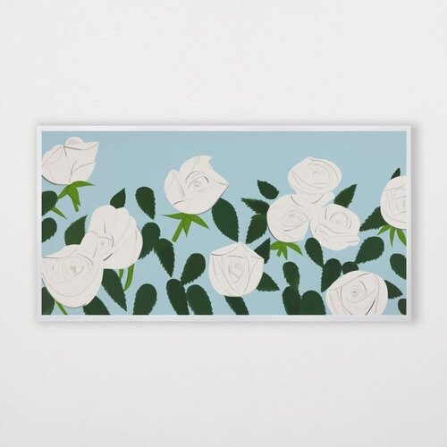 White Roses by Alex Katz, Print for Sale on Singulart