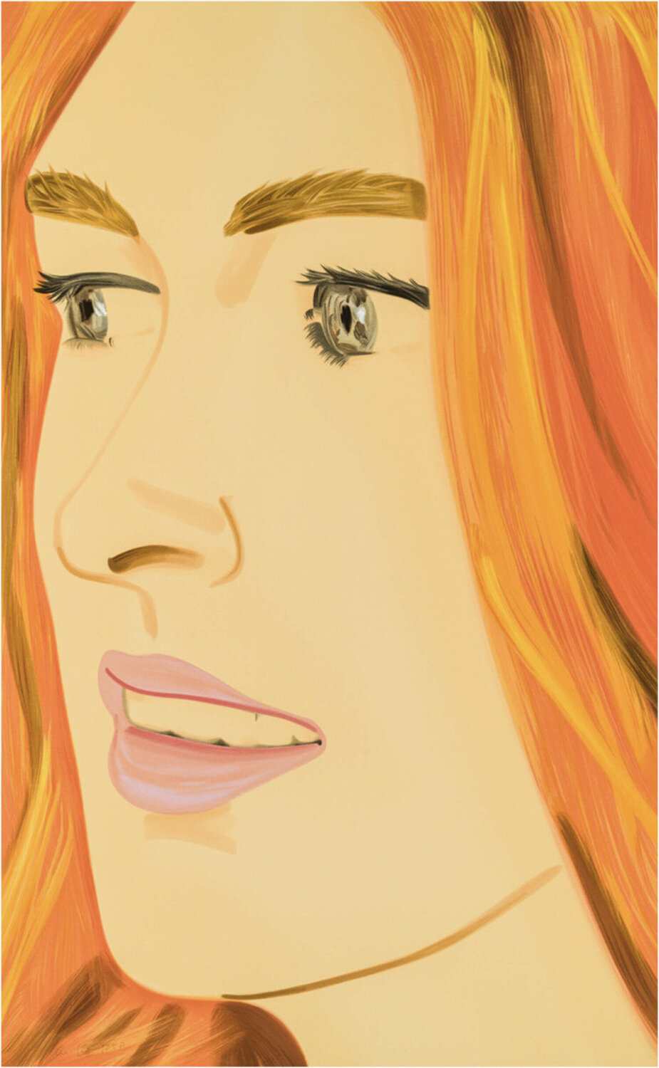 Ariel 1 (Profile) Alex Katz Print for sale