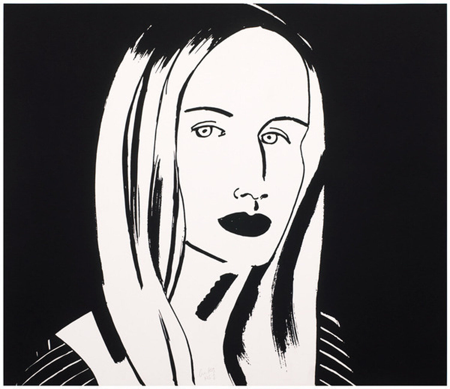 Christine Alex Katz Print for sale