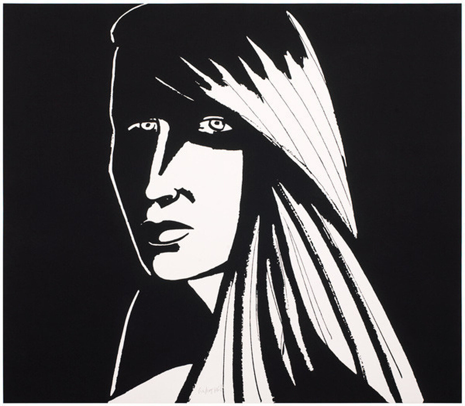 Elizabeth I Alex Katz Afdruk te koop