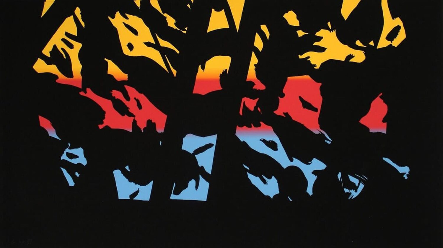 Sunset 3 Alex Katz Afdruk te koop