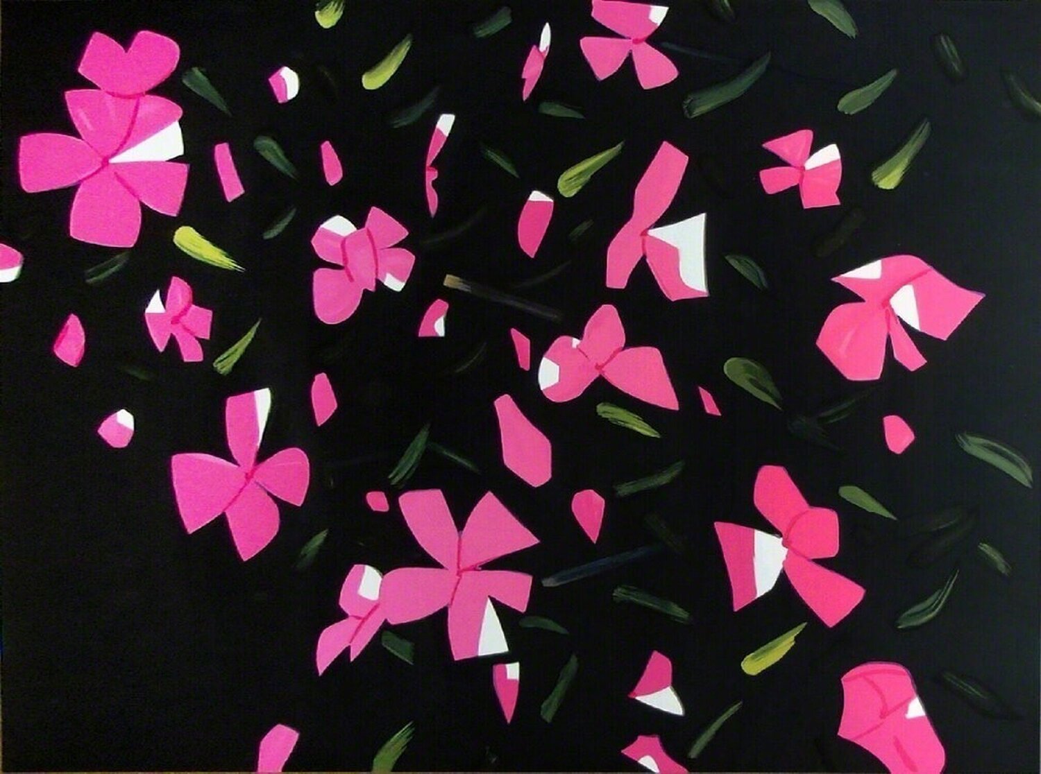 White Impatiens Alex Katz Impresión en venta