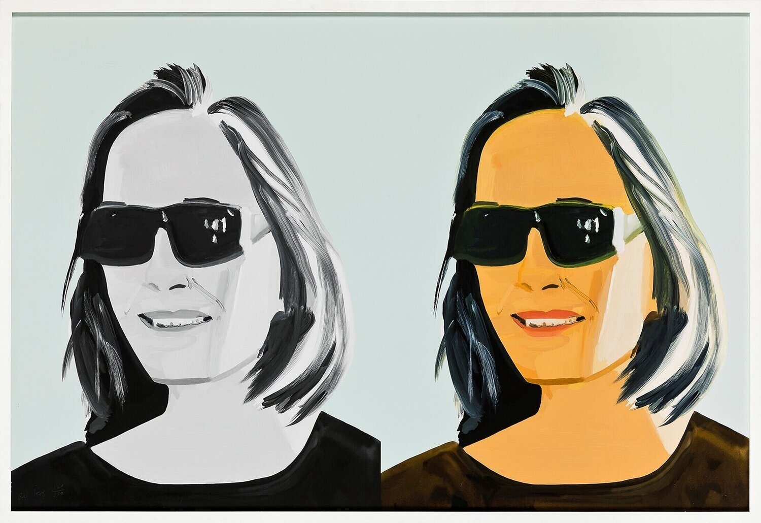 ADA X 2 Alex Katz Afdruk te koop
