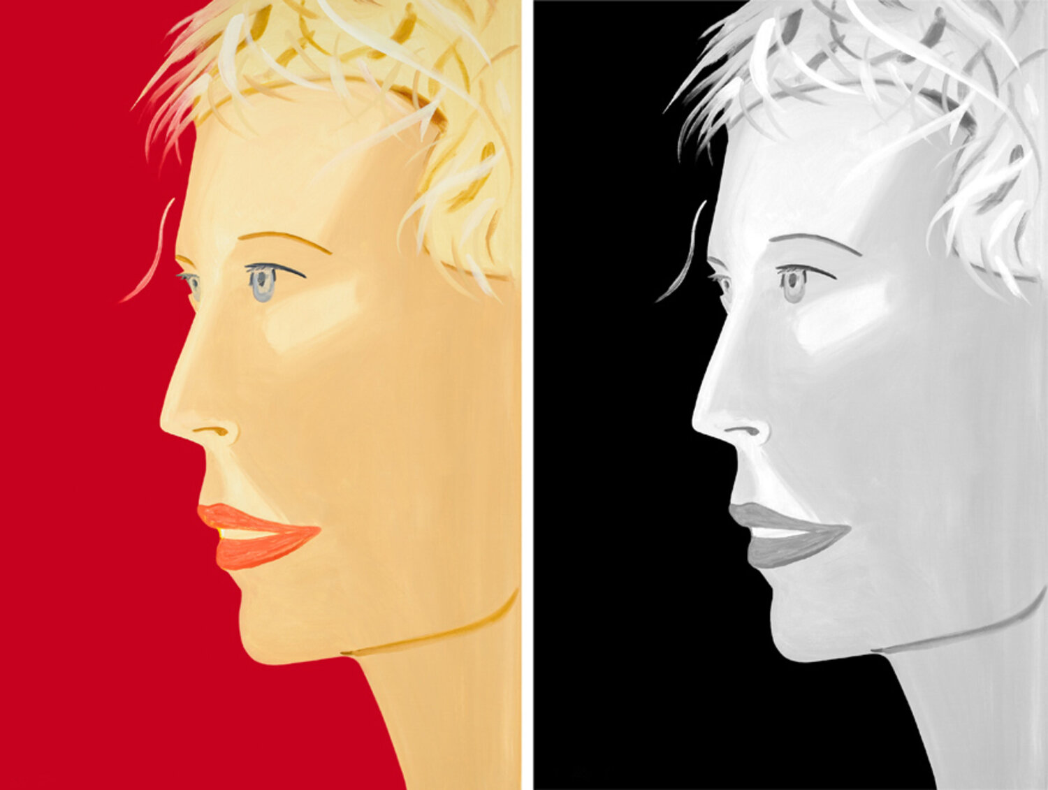 Coca-Cola girl (Suite) Alex Katz Stampa in vendita