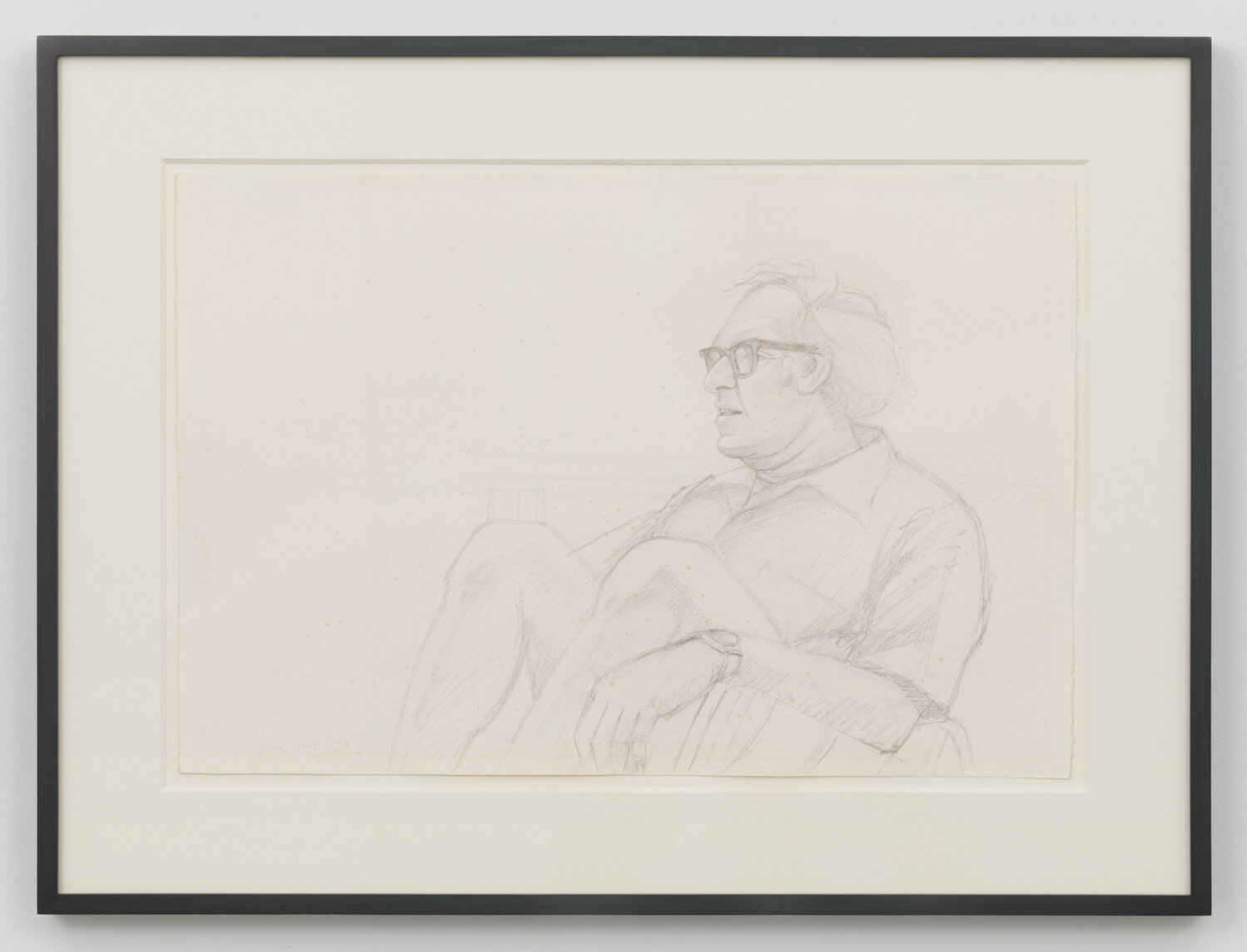 Sydney Lewis Alex Katz Work on Paper for sale